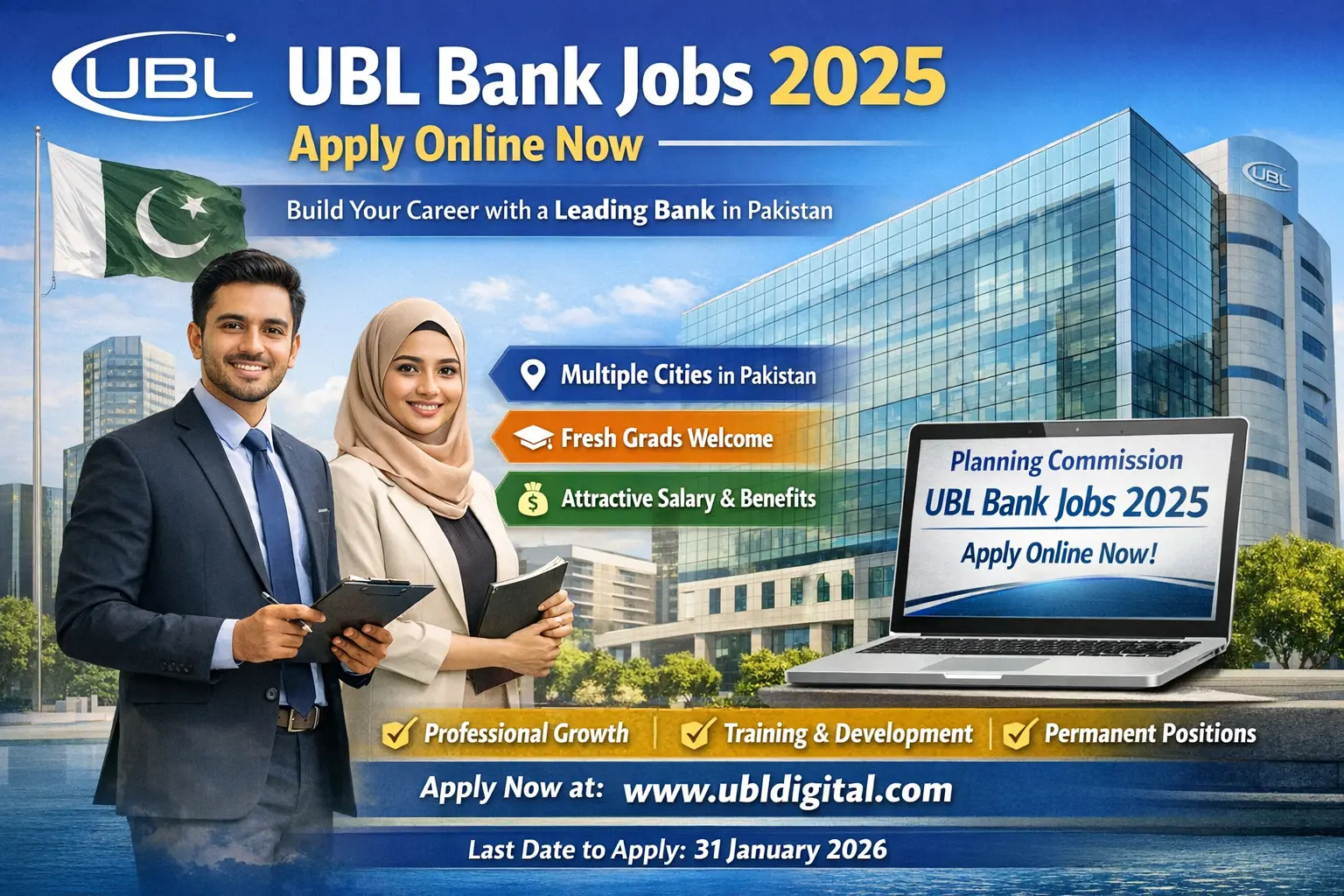 UBL Bank Jobs 2025 Apply Online Now A Career Guide for Ambitious Pakistanis