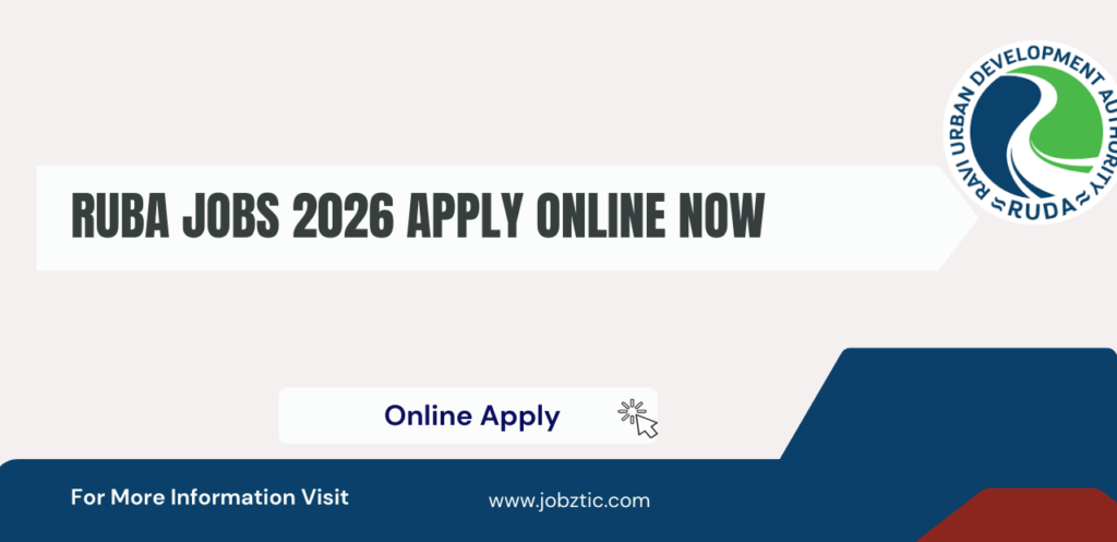 RUBA Jobs 2026 Apply Online Now A Professional Career in Urban Development